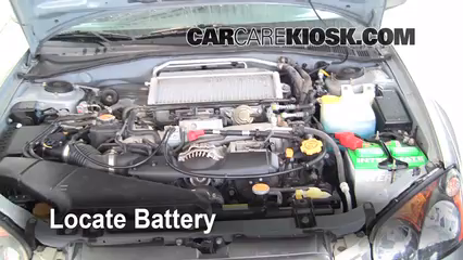 2005 Subaru Impreza WRX 2.0L 4 Cyl. Turbo Sedan Battery Jumpstart